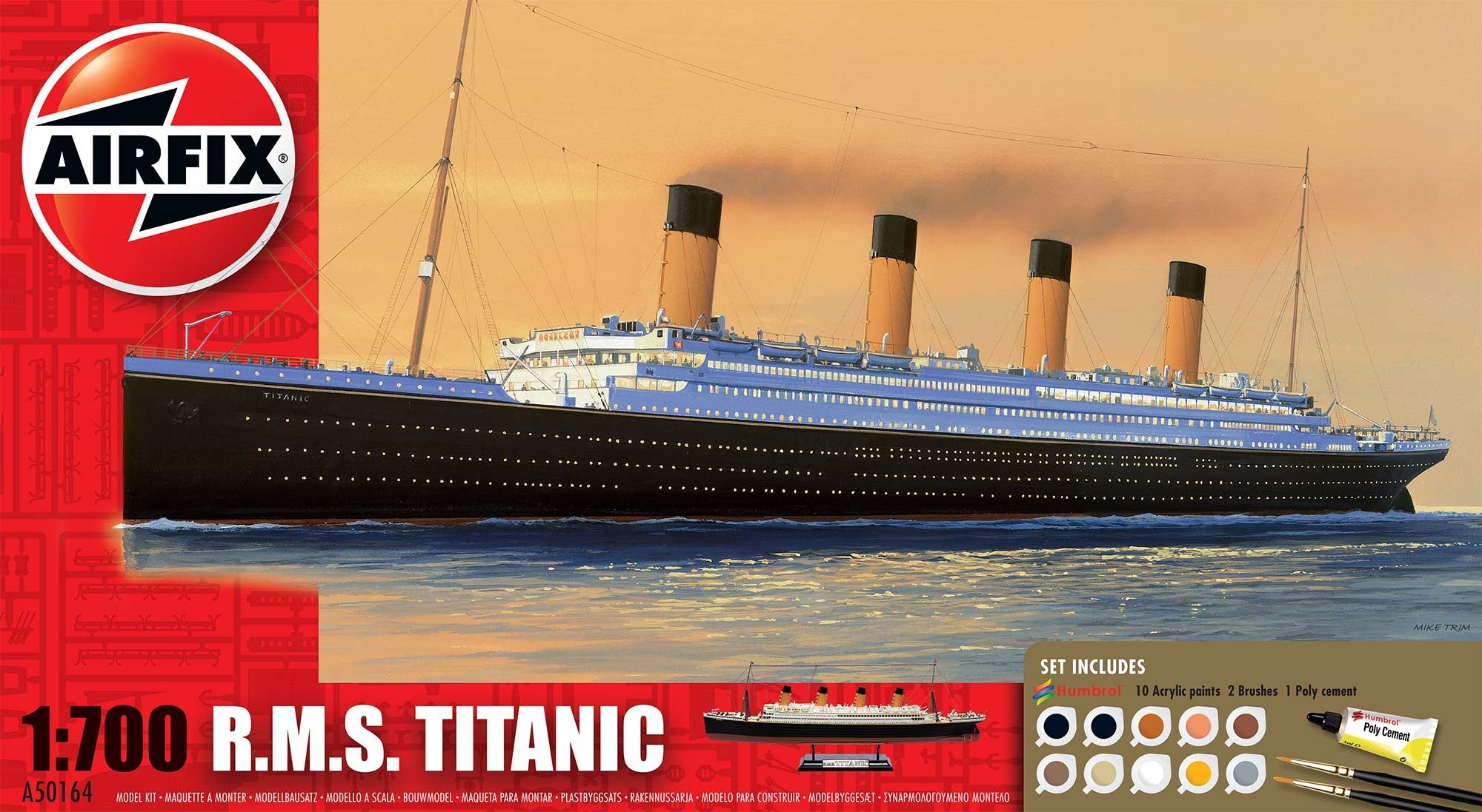AIRFIX RMS TITANIC GIFT SET | AIRFIX | Toyworld Frankston