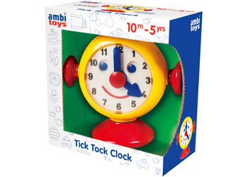 Ambi Toys Tick Tock Clock