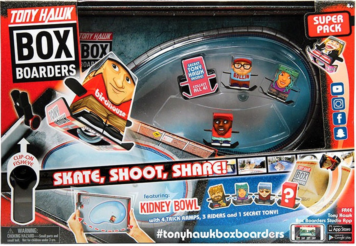 TONY HAWK BOX BOARDERS - SUPER PACK