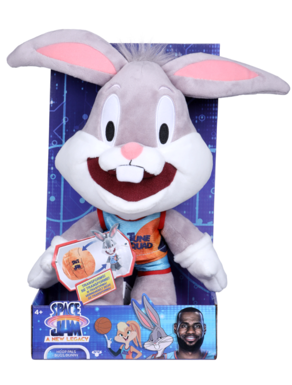 Space Jam: A New Legacy Bugs Bunny Transforming Plush