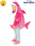 MUMMY SHARK DELUXE COSTUME PINK - SIZE TODDLER