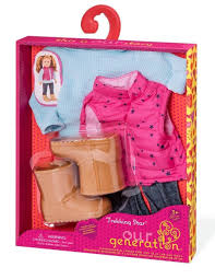 OUR GENERATION VEST & JEGGINGS OUTFIT TREKKING STAR | OUR GENERATION | Toyworld Frankston