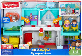 FISHER PRICE LITTLE PEOPLE BIG HELPERS HOME