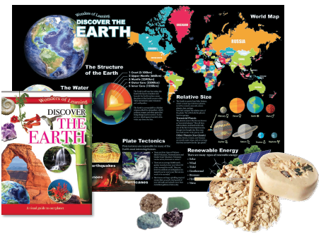 DISCOVER EARTH EDUCATIONAL TIN SET