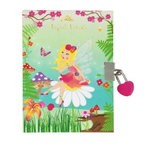 FOREST FAIRY SCENTED LOCKABLE DIARY