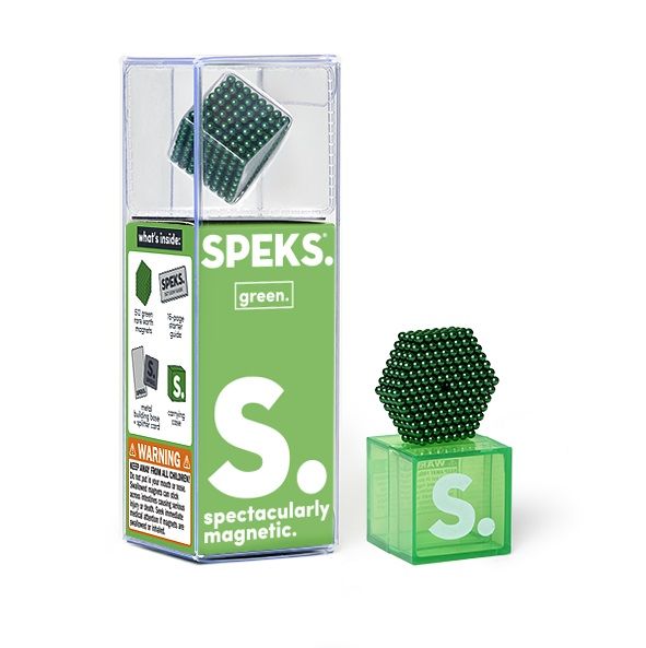 GREEN SPEKS SOLID | Speks | Toyworld Frankston