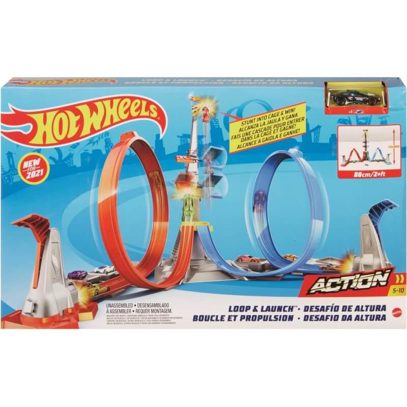 HOT WHEELS LOOP AND LAUNCH SET