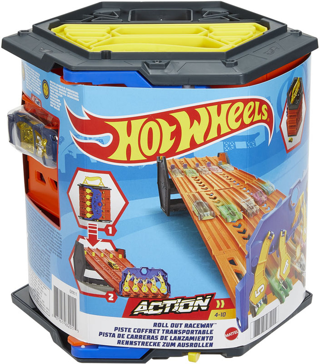 HOT WHEELS ROLL OUR RACE WAY TRACK SET
