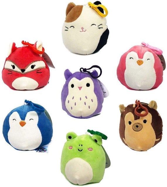 SQUISHMALLOWS 3.5 INCH CLIP ON DOGS ASST