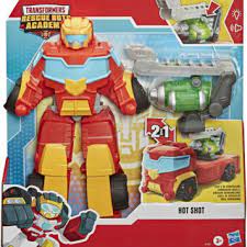 TRANSFORMERS RESCUE BOTS ACADEMY - HOT SHOT