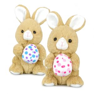 BUNNY WITH EGG 26CM SOFT TOY