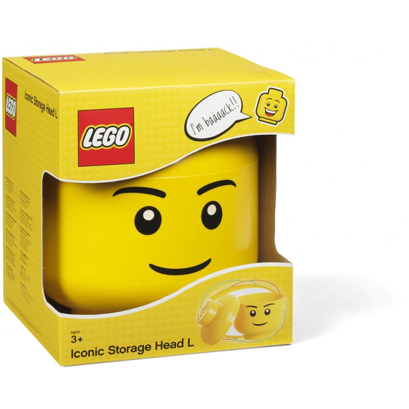 LEGO STORAGE HEAD - LARGE - BOY