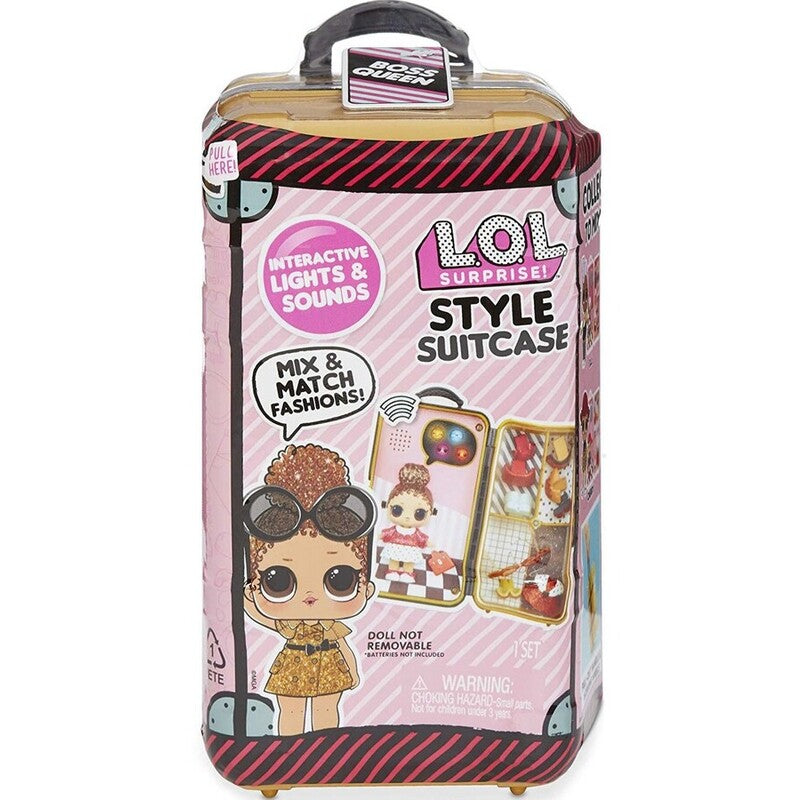 LOL SURPRISE SUITCASE STYLE ASSORTED BOSS QUEEN | LOL | Toyworld Frankston
