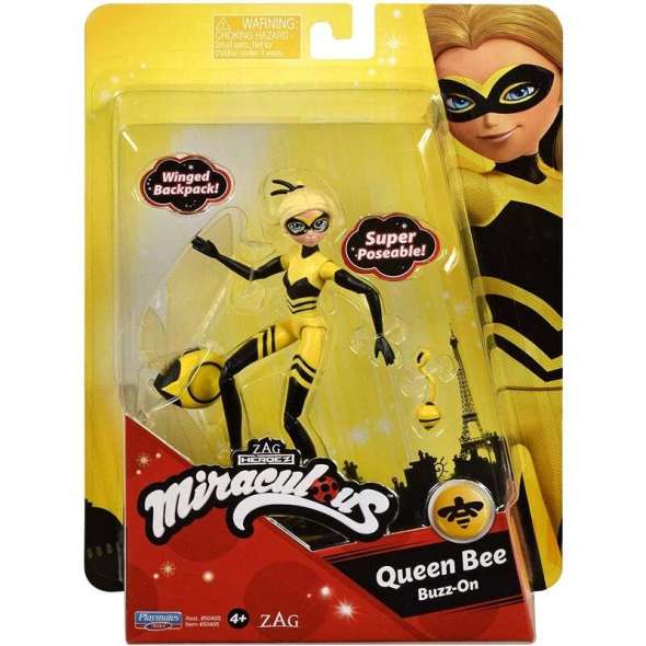 MIRACULOUS LADYBUG 'QUEEN BEE' BUZZ ON FASHION DOLL