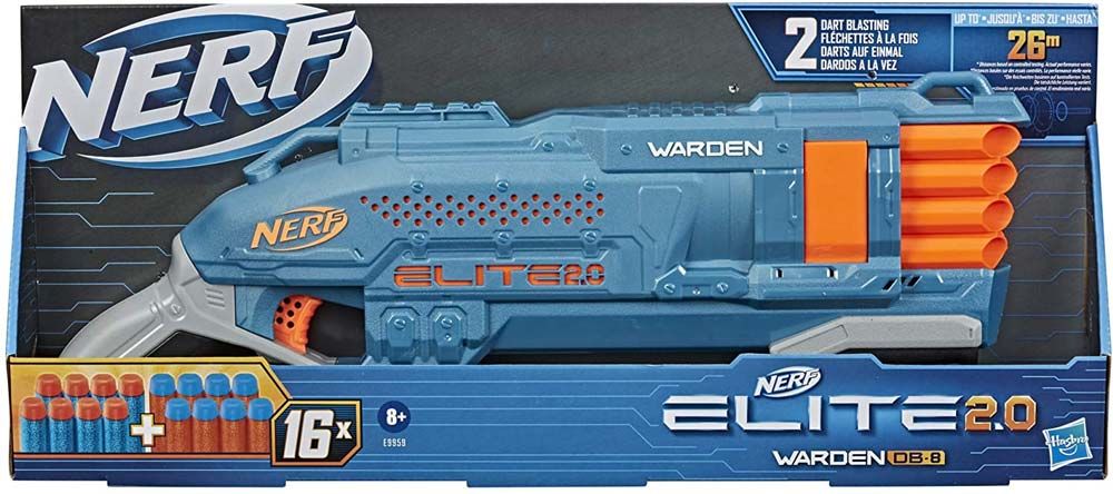 NERF GUN ELITE 2.0 WARDENDB-8