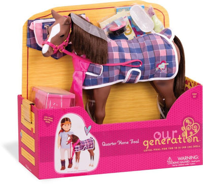 OUR GENERATION QUARTER HORSE FOAL | OUR GENERATION | Toyworld Frankston