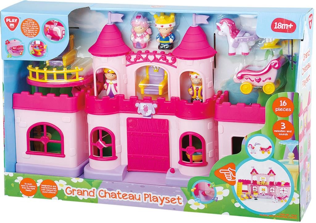 PLAYGO GRAND CHATEAU PLAYSET BATTERY OPERATED