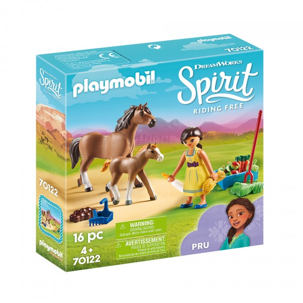 PLAYMOBIL - PRU WITH HORSE AND FOAL