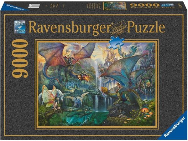 RAVENSBURGER  MAGICAL DRAGONS FOREST 9000 PC