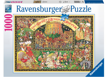 RAVENSBURGER - WINDSOR WIVES 1000 PC PUZZLE