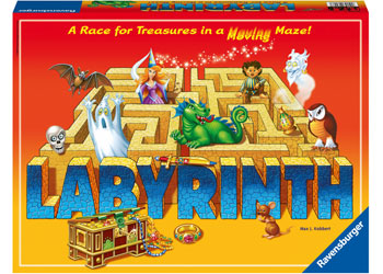 RAVENSBURGER - THE AMAZING LABYRINTH BOARD GAME