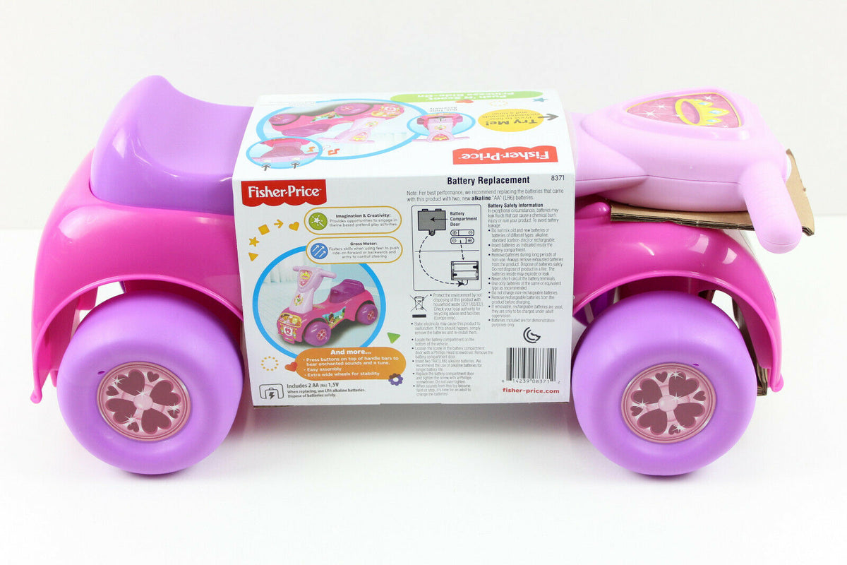FISHER PRICE LITTLE PEOPLE PRINCESS PUSH N SCOOT