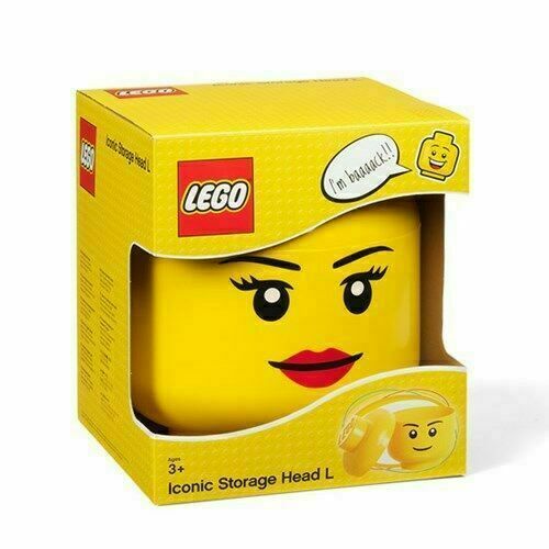 LEGO LARGE STORAGE HEAD GIRL