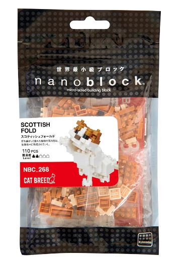 NANOBLOCK - SCOTTISH FOLD 268