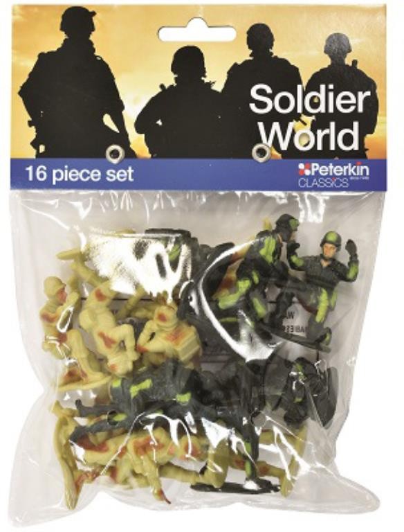 SOLDIER WORLD 16PC FIG