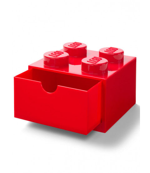 LEGO BRICK DRAWER 4 RED
