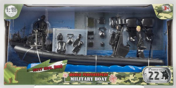 WORLD PEACEKEEPERS MILITARY ADVENTURE NAVY SEAL BOAT
