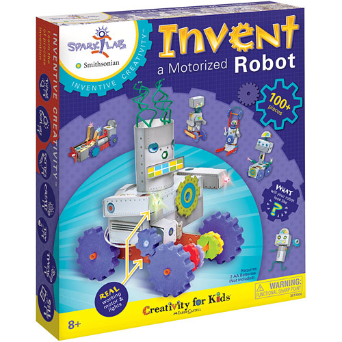 CREATIVITY FOR KIDS INVENT MOTORIZED ROBOT
