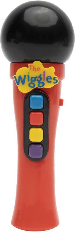 THE WIGGLES MICROPHONE ASSORTED RED