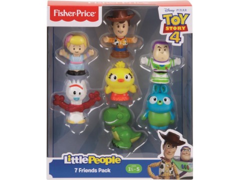 FISHER PRICE LITTLE PEOPLE - TOY STORY 4 7 FRIENDS PACK
