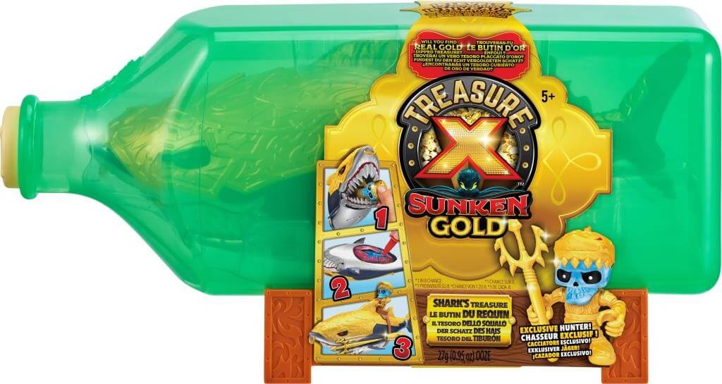Treasure X Sunken Gold Sharks Treasure Glow