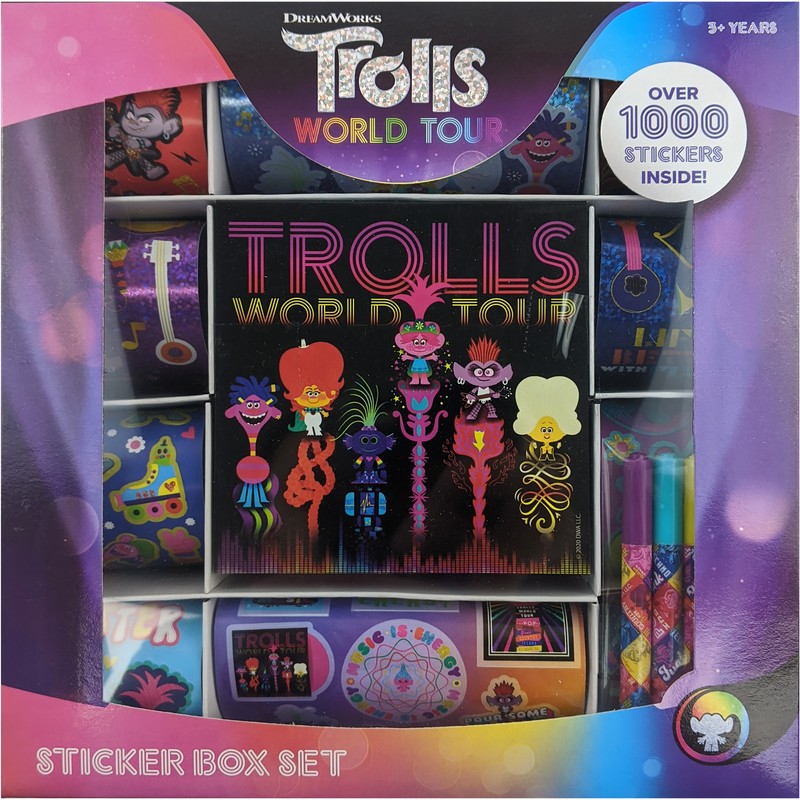 TROLLS 2 STICKERBOX | Toyworld Frankston | Toyworld Frankston