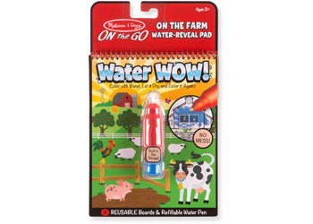 MND - ON THE GO - WATER WOW - FARM | MELISSA AND DOUG | Toyworld Frankston