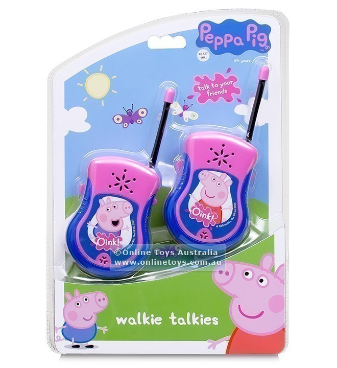 WALKIE TALKIE GIRLS PEPPA PIG | Toyworld Frankston | Toyworld Frankston
