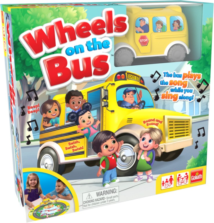 WHEELS ON THE BUS BOARD GAME
