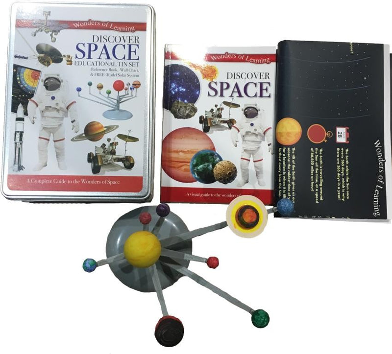 DISCOVER SPACE EDUCATIONAL TIN SET